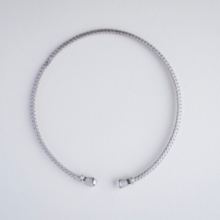 925 Sterling Silver Choker Necklace